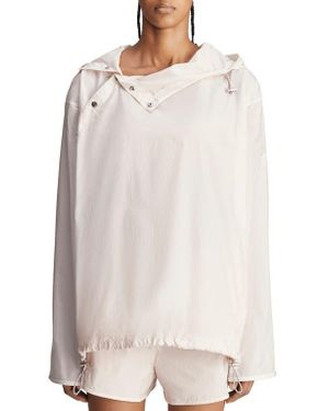 adidas Light Packable Hooded Anorak - White