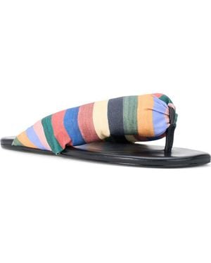 STAUD Juno Thong Sandal - Blue