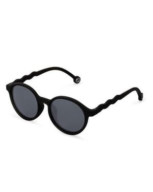OLIVIO Adult Oval Sunglasses - Black