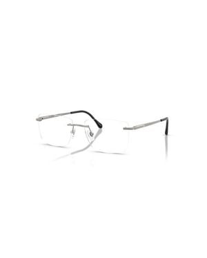 Sferoflex 57Mm Square Optical Glasses - Gray