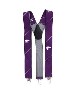 Eagles Wings Kansas State Wildcats Suspenders - Purple