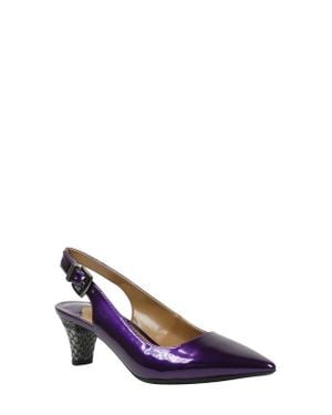 J. Reneé Mayetta Slingback Pump - Purple