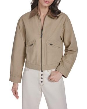 Levi's Crop Utility Jacket - Natural