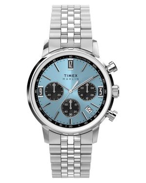 Timex Marlin Chronograph Bracelet Watch, 40Mm - Gray