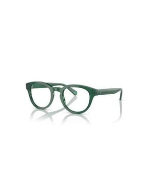 Polo Ralph Lauren 50Mm Phantos Optical Glasses - Blue