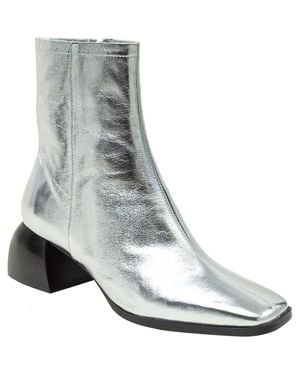 Linea Paolo Saylor Square Toe Boot - White