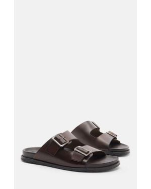 サンダル SCAROSSO SS20 Adriano Moro (ADRIANOSANDBROCALF) SCAROSSO Sandals and Slides for Men | Online Sale up to 31