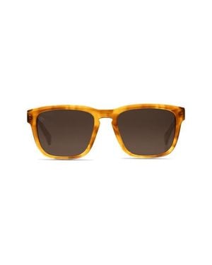 Raen Lumis 54Mm Polarized Square Sunglasses - Brown