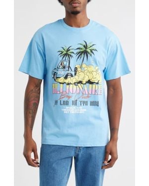 BBCICECREAM Playita Graphic T-Shirt - Blue