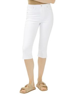 Silver Jeans Co. Isbister Modern Capri Jeans - White