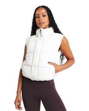 Vitaly Convertible Puffer - White