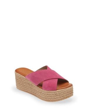 Cordani Bella Espadrille Wedge Sandal - Pink