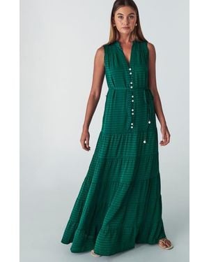 Willa Nomie Maxi Dress - Green