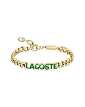 Lacoste Script Bracelet - Metallic