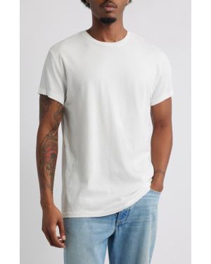 Elwood Distressed Crewneck T-Shirt - White