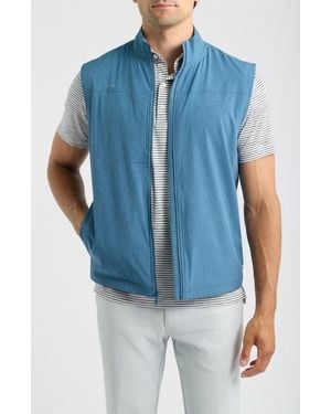 Johnnie-o Big Sur Performance Vest - Blue