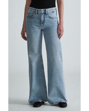 Mavi Grace Mid Rise Flare Jeans - Blue