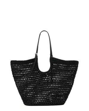 AllSaints Ara Cotton Tote - Black