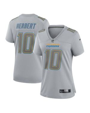 Nike Justin Herbert Los Angeles Chargers Atmosphere Fashion Game Jersey - Gray