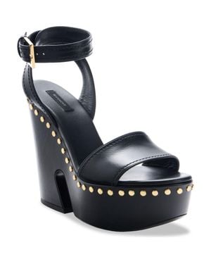 Givenchy Clog Platform Sandal - Blue