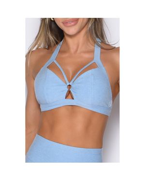 Bombshell Sportswear Iron Edge Bra - Blue