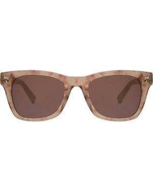 Lyndon Eyewear Hibiscus Sunglasses - Brown