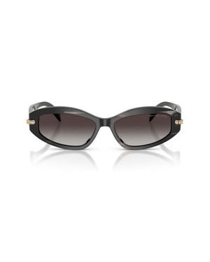 Michael Kors Wilmington 54Mm Oval Sunglasses - Gray