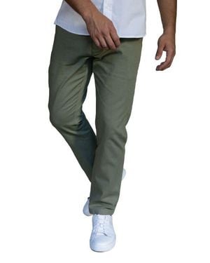 Peter Manning Stretch Chinos Slim Fit - Green