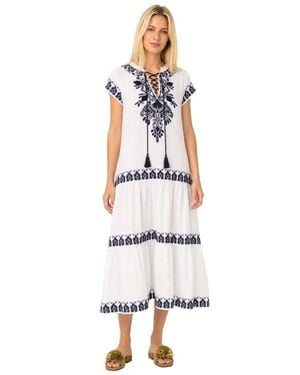 Calypso St. Barth Coralie Dress - White