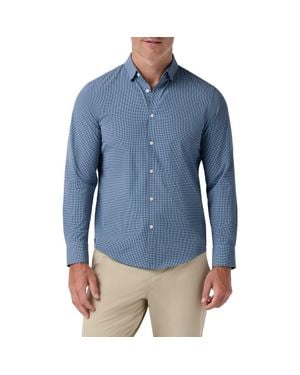 Mizzen+Main Leeward No Tuck Dress Shirt - Blue