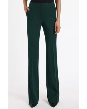 Santorelli Beth Mid-Rise Flared Pant - Green