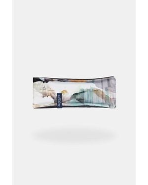 Alpine Fit Merino Wool Lined Headband - White