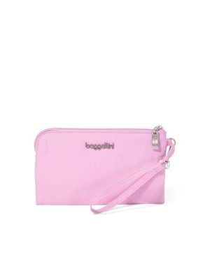 Baggallini Rfid Wristlet Wallet - Pink