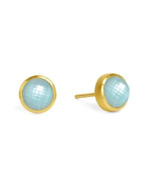Dean Davidson Signature Midi Stud Earrings - Yellow