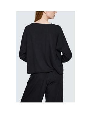 Luukaa Lana Boxy Blouse - Black