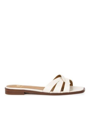 Bobbies Thaïs Flat Sandals - White