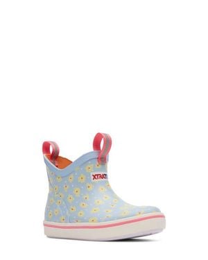 XtraTuf Kids' Ankle Deck Boot - White