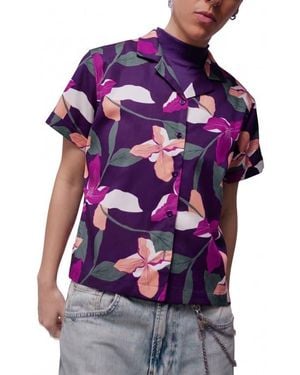 WILDFANG The Everyday Camp Button Up - Multicolor