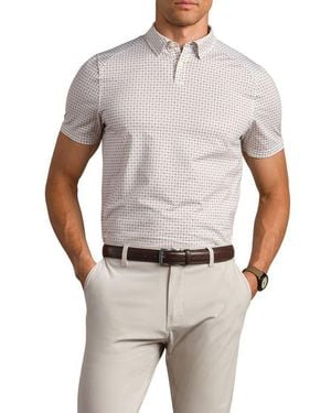 Rhone Commuter Foulard Performance Polo - Gray