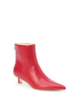 Matisse Genesis Kitten Heel Bootie - Red