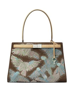 Tory Burch Beaded Classic Lee Bag - Multicolor