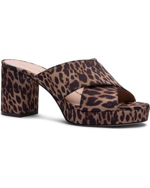 Stuart Weitzman Dayna Platform Sandal - Brown