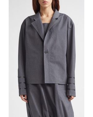Coperni Technical Tailored Jacket - Gray