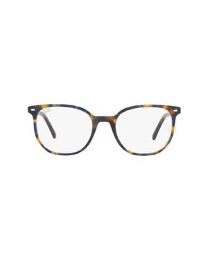 Ray-Ban Elliot 50Mm Irregular Optical Glasses - Yellow
