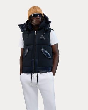 Alpenhaus Brière Mixed Media Puffer Parka - Blue