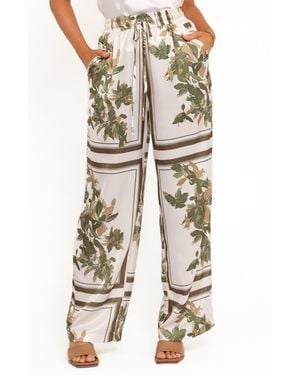 Petal & Pup Wren Linen Pants - Natural