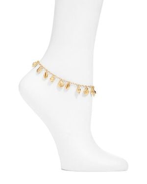Nest Tiny Shells Charm Anklet - White