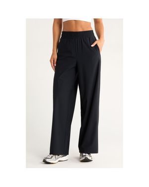 Zella Transit Wide Leg Pants - Black