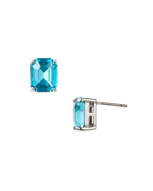 Kurt Geiger Small Stone Stud Earrings - Blue