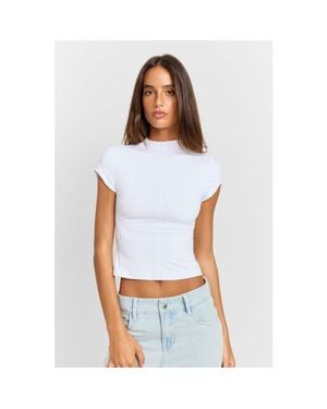 Sasha Therese Iris Top - White